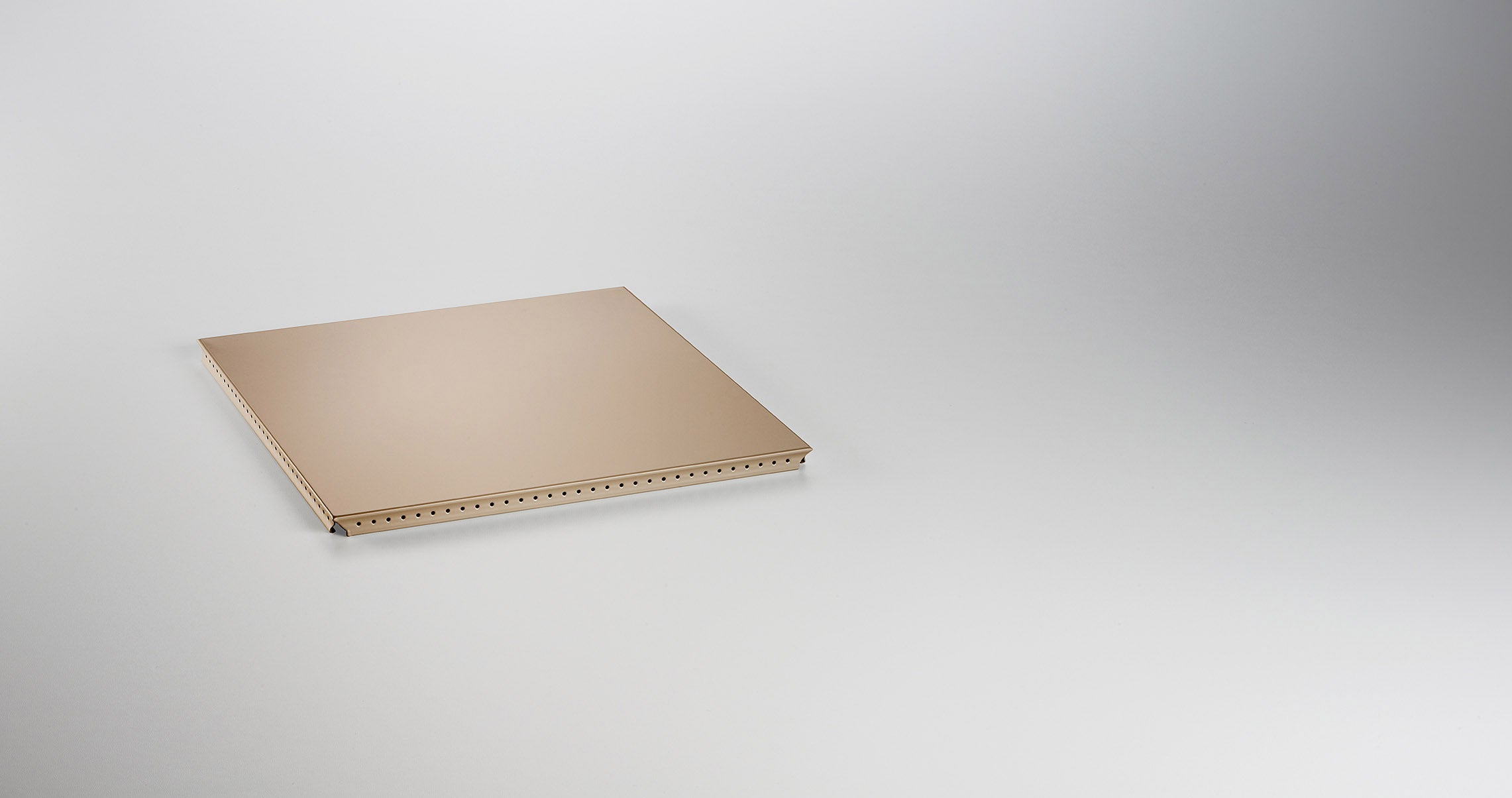 Metallelement Außentablar für USM Haller 350x350 RAL 1019 Beige
