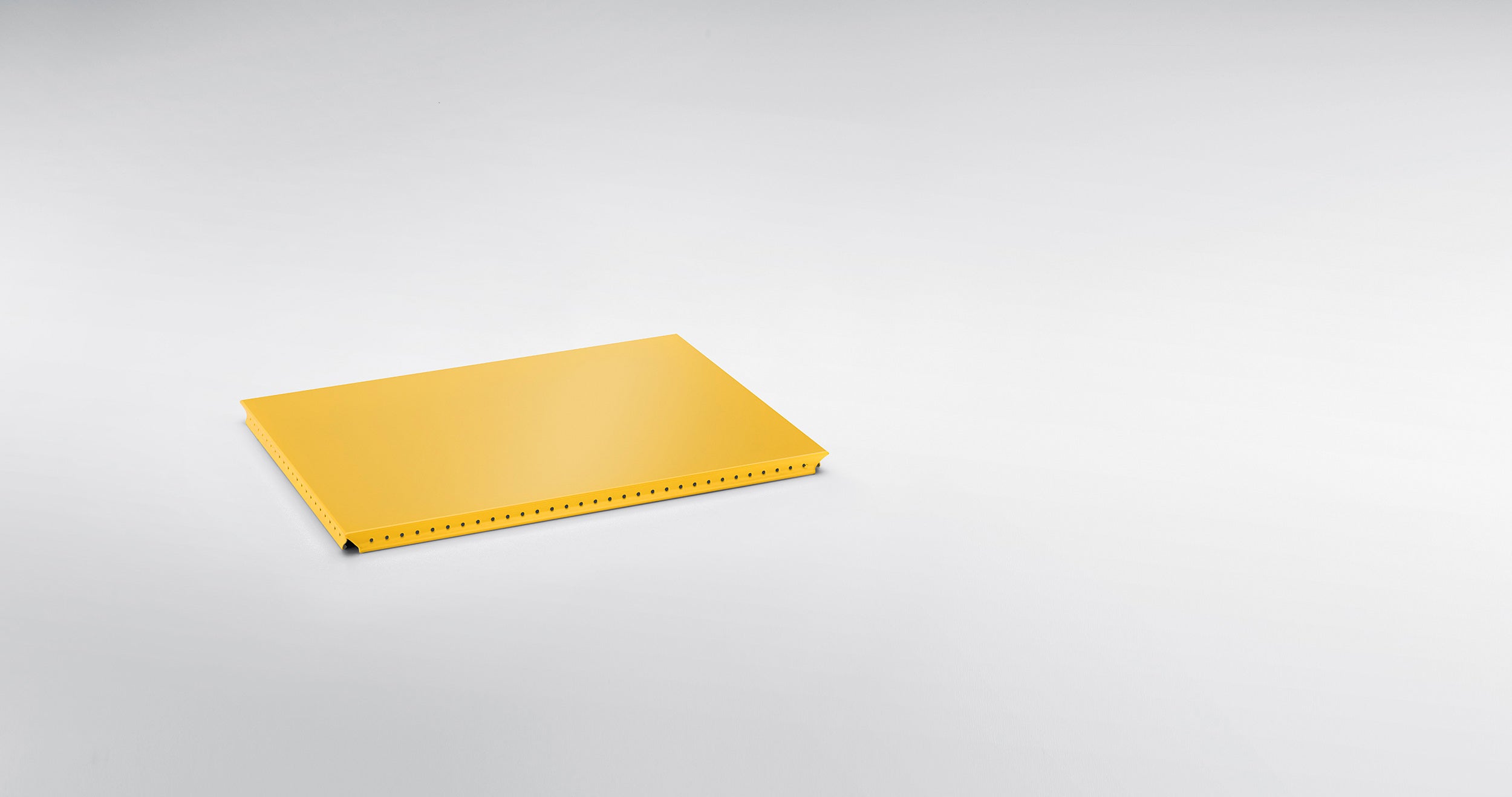 Metallelement Außentablar für USM Haller 350x250 RAL 1004 Goldgelb