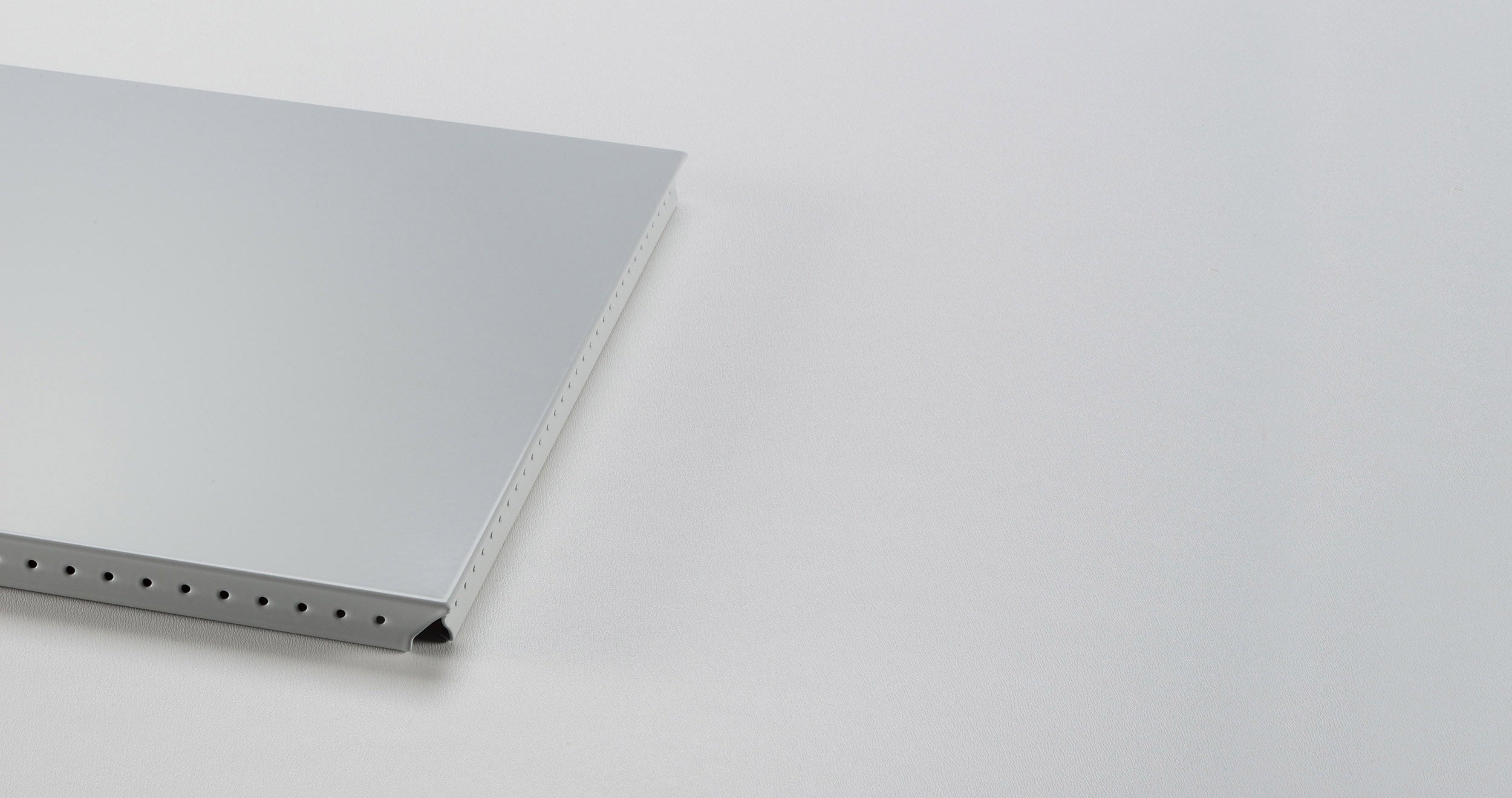SYSTEM 01 Außentablar RAL 7035 Lichtgrau