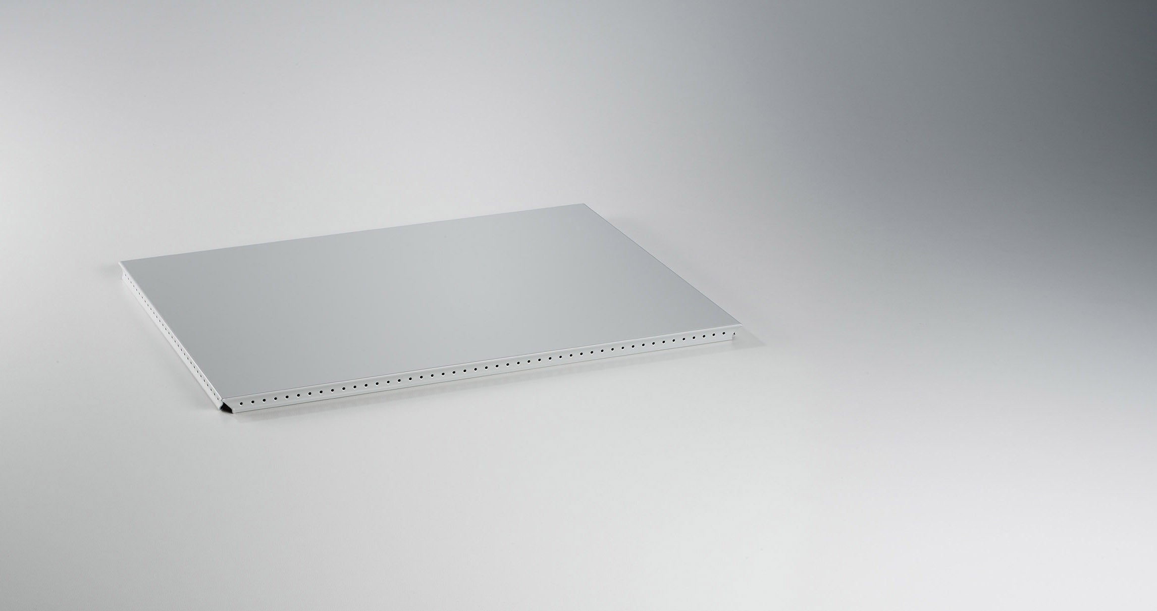 Metallelement Außentablar für USM Haller 500x350 RAL 7035 Lichtgrau