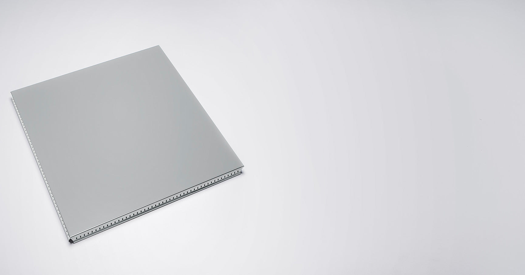 Metallelement Außentablar für USM Haller 500x500 RAL 7005 Mittelgrau