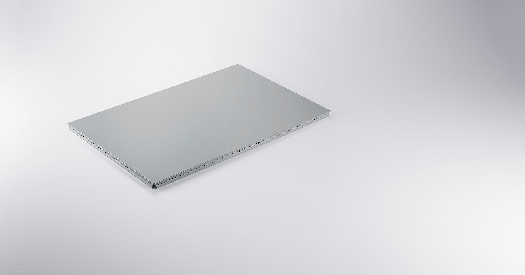 Metallelement Außentablar für USM Haller 750x500 RAL 7005 Mittelgrau