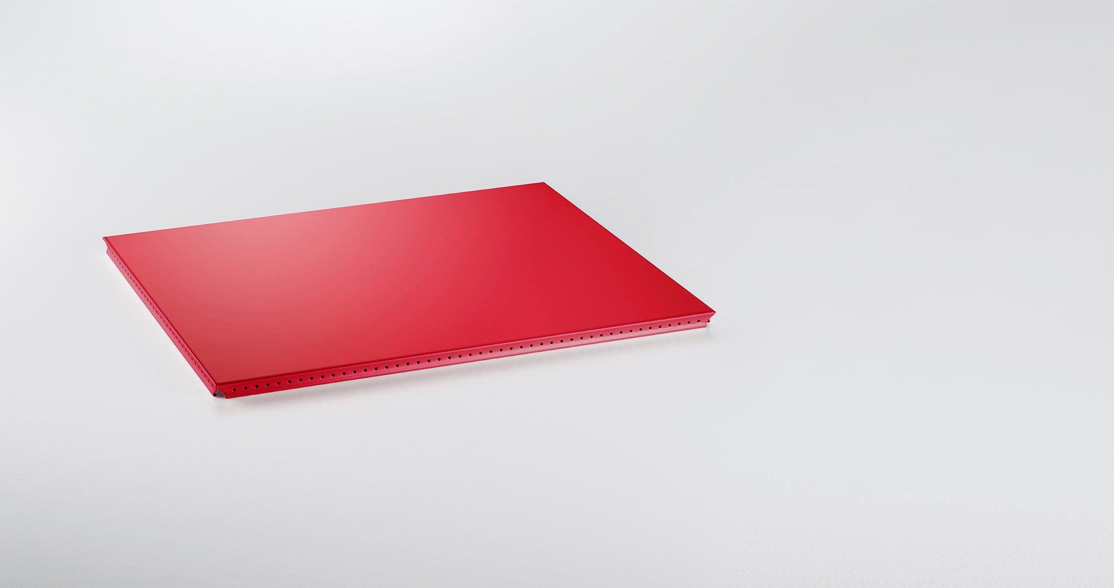 SYSTEM 01 Außentablar RAL 3003 Rubinrot