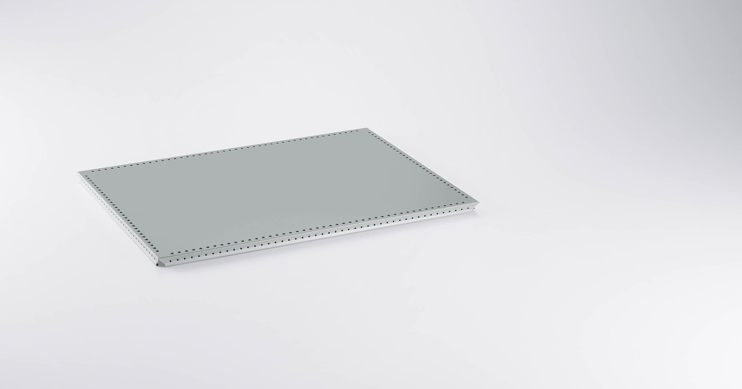 Metallelement Innentablar für USM Haller 500x350 RAL 7005 Mittelgrau