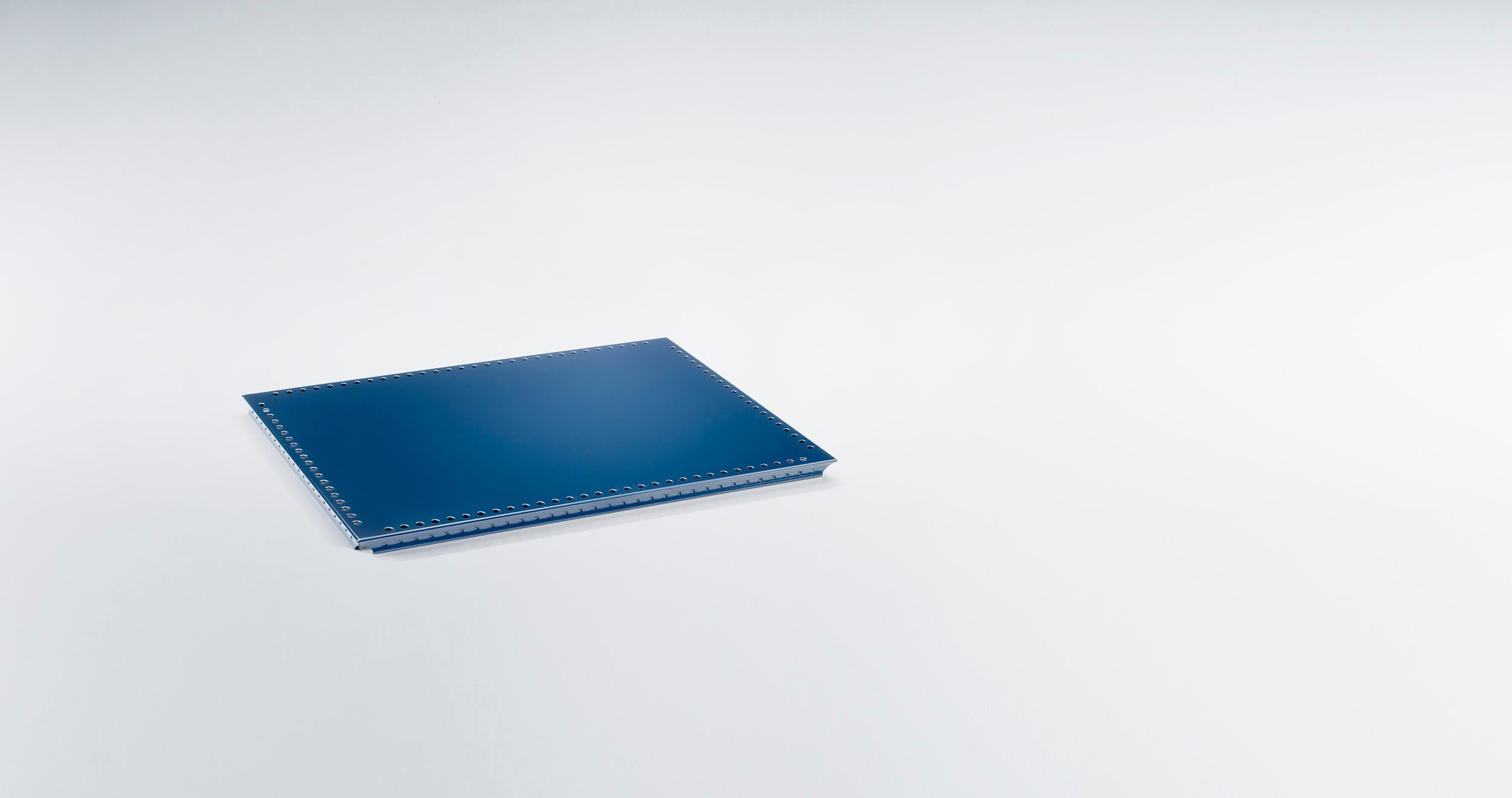 Metallelement Innentablar für USM Haller 350x250 RAL 5011 Stahlblau