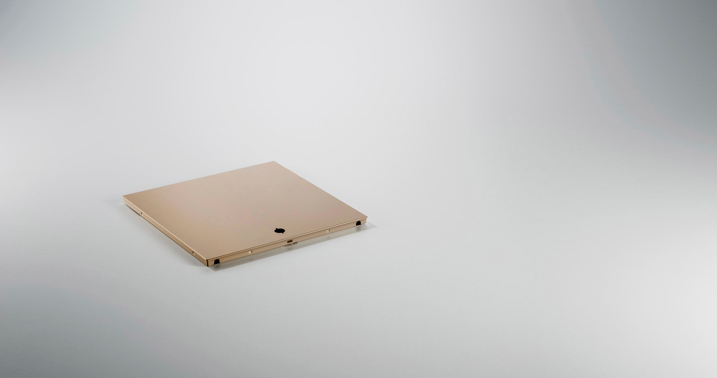 SYSTEM 01 Komplettset Klapptür Cube shiny RAL 1019 Beige mit Schloss