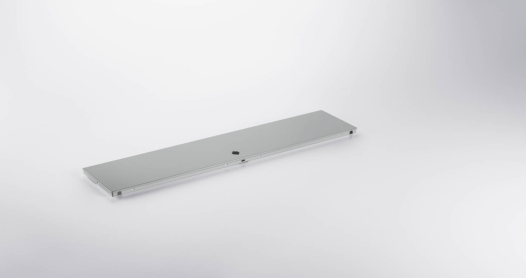 SYSTEM 01 Komplettset Klapptür Round shiny RAL 7005 Mittelgrau