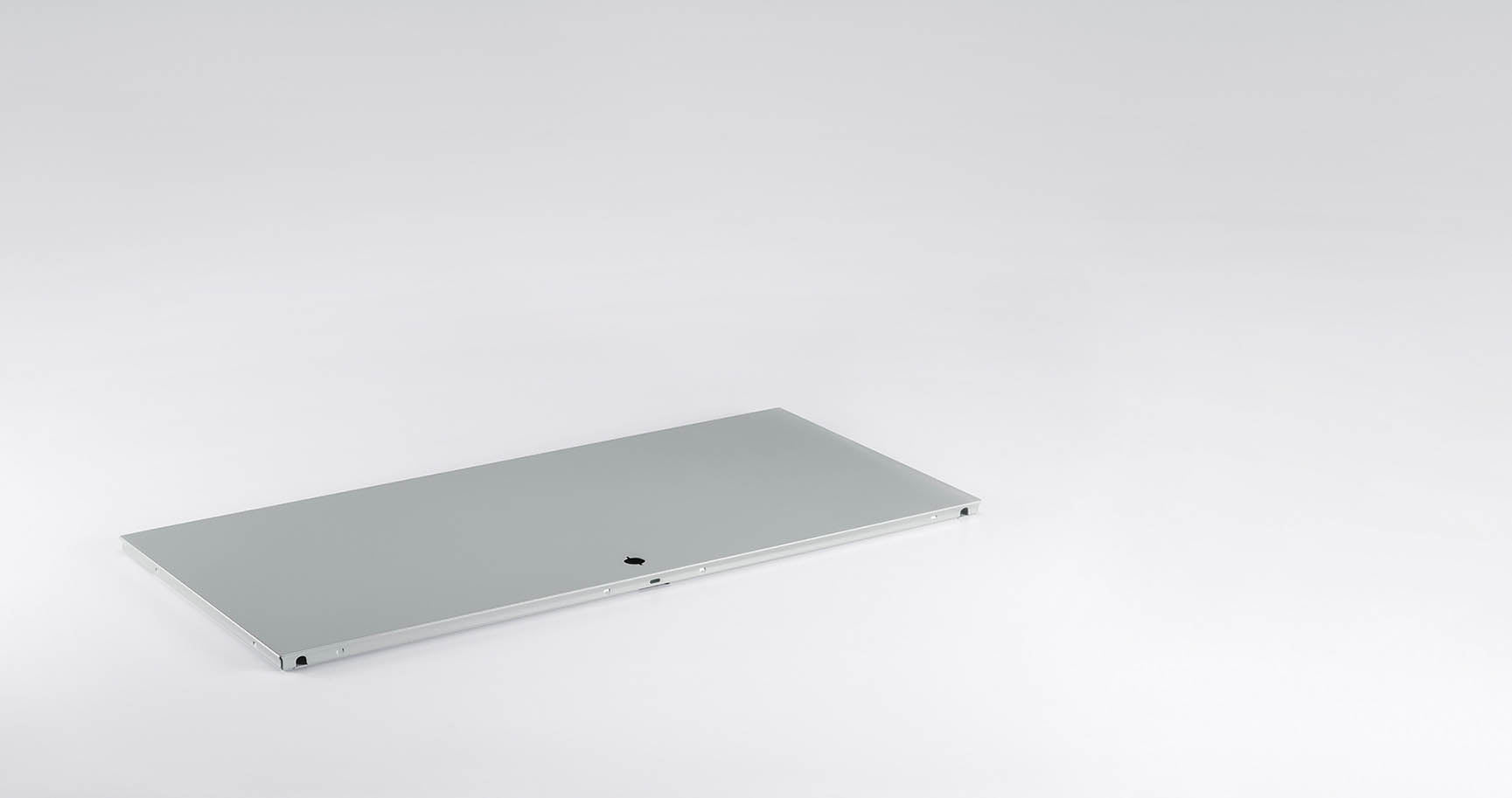 Metallelement Klapptür für USM Haller 750x350 RAL 7005 Mittelgrau