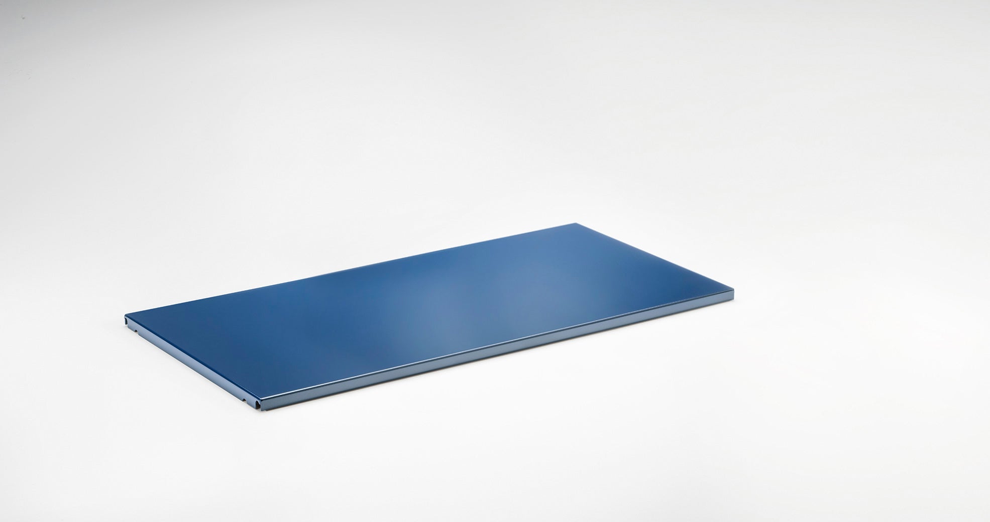Metallelement Zwischentablar für USM Haller 750x350 RAL 5011 Stahlblau