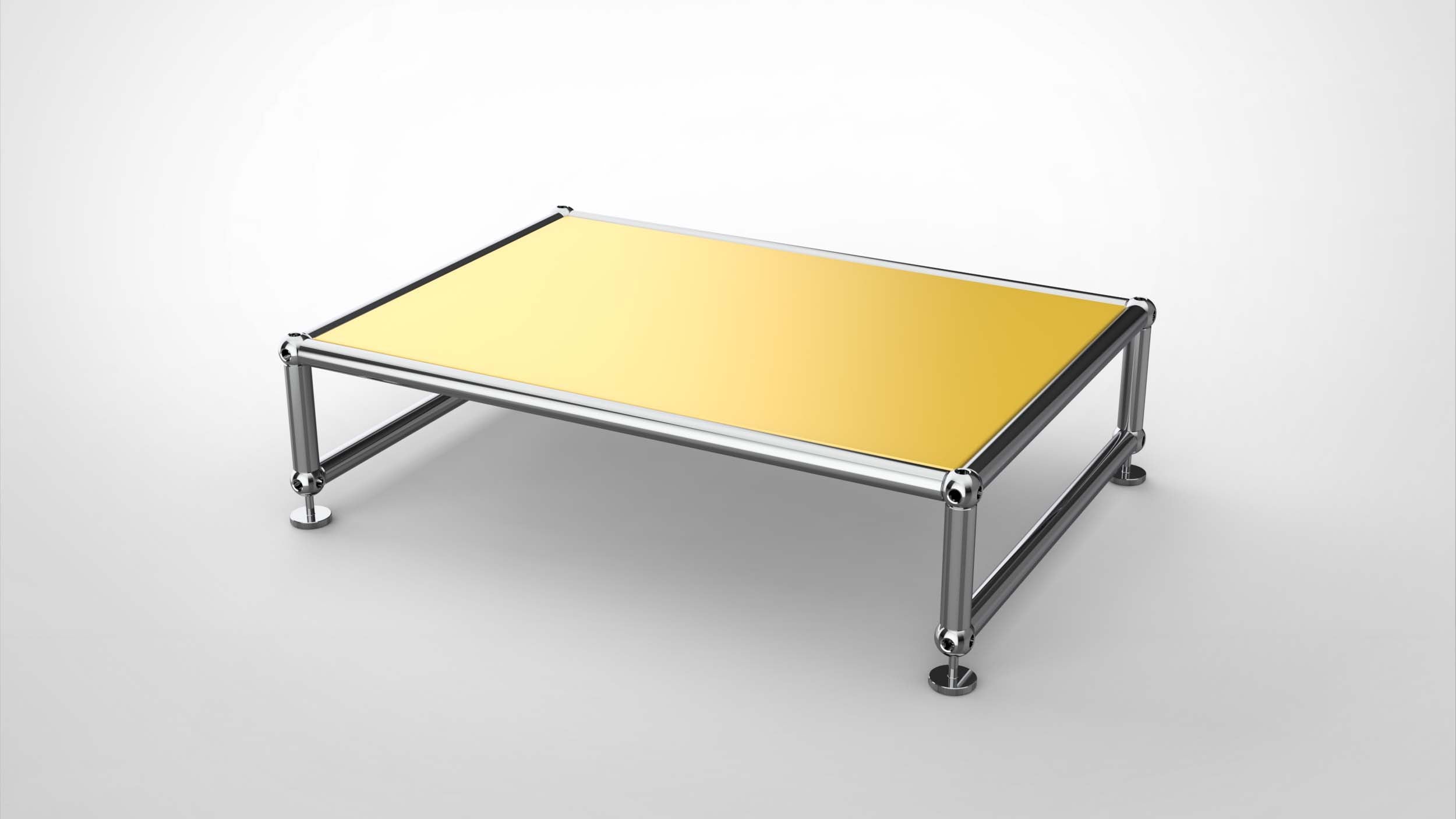 SYSTEM 01 Classic Serviertablett, RAL 1004 Goldgelb