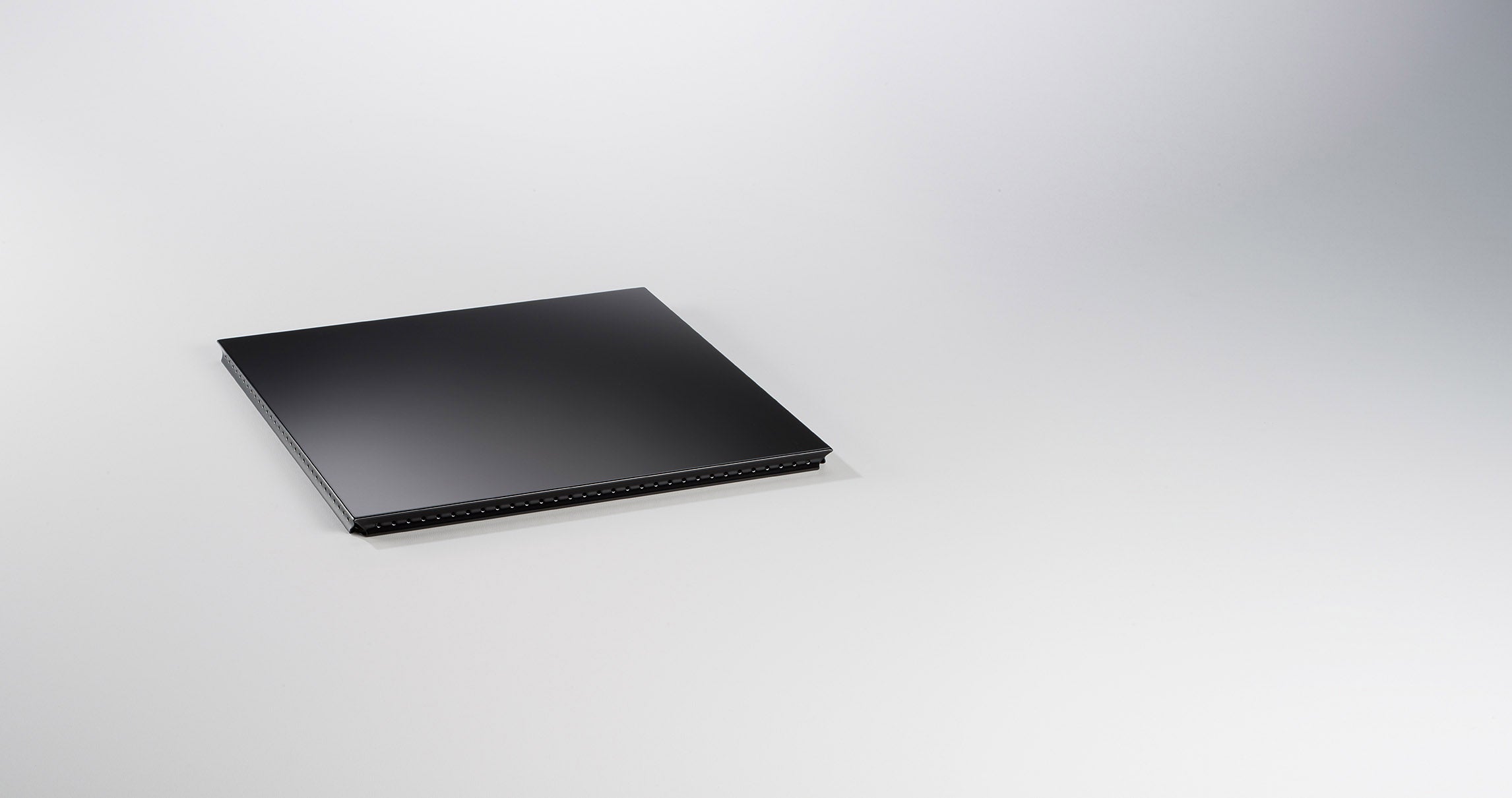 SYSTEM 01 Außentablar RAL 9011 Graphitschwarz