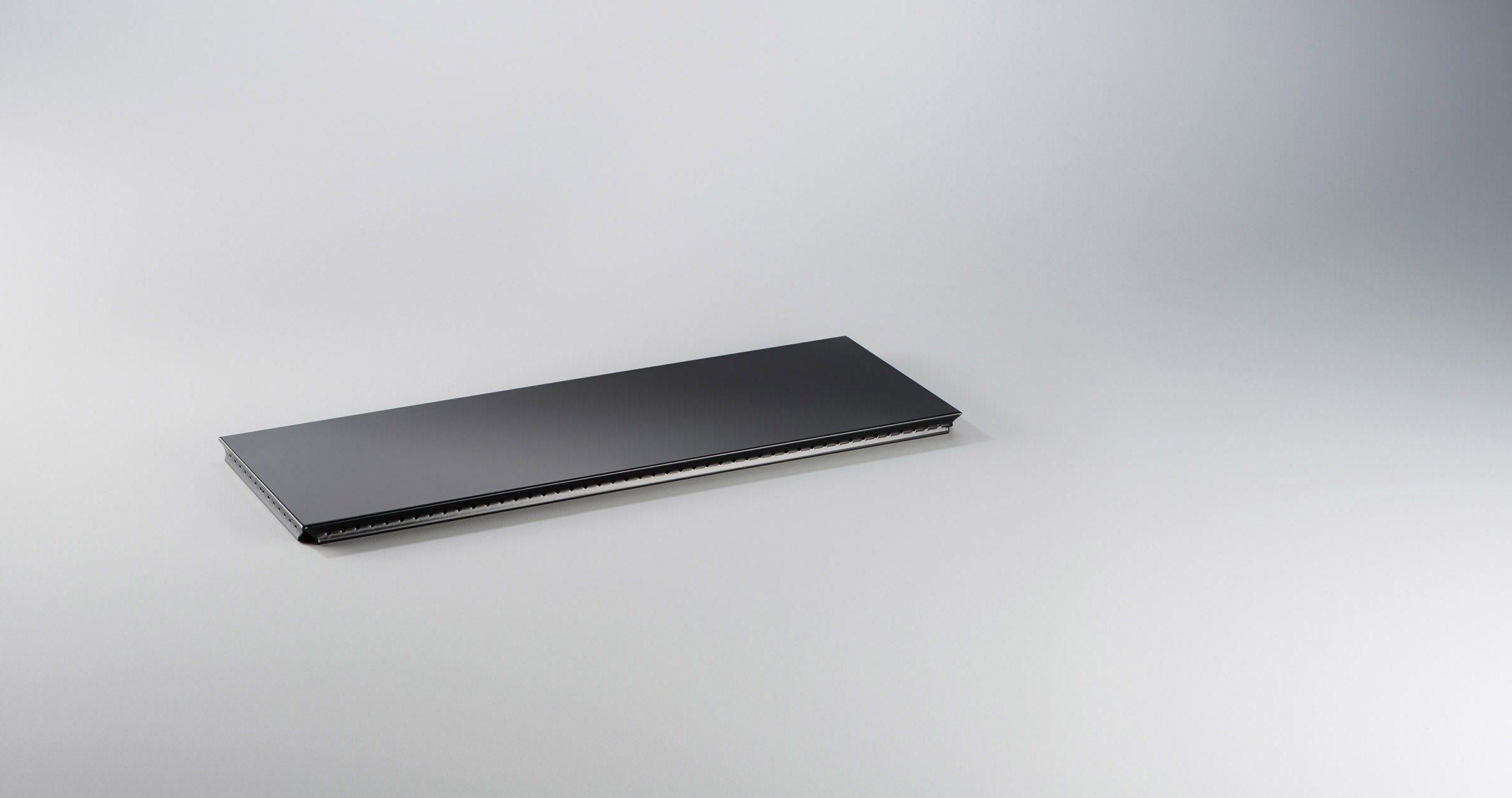 SYSTEM 01 Außentablar RAL 9011 Graphitschwarz