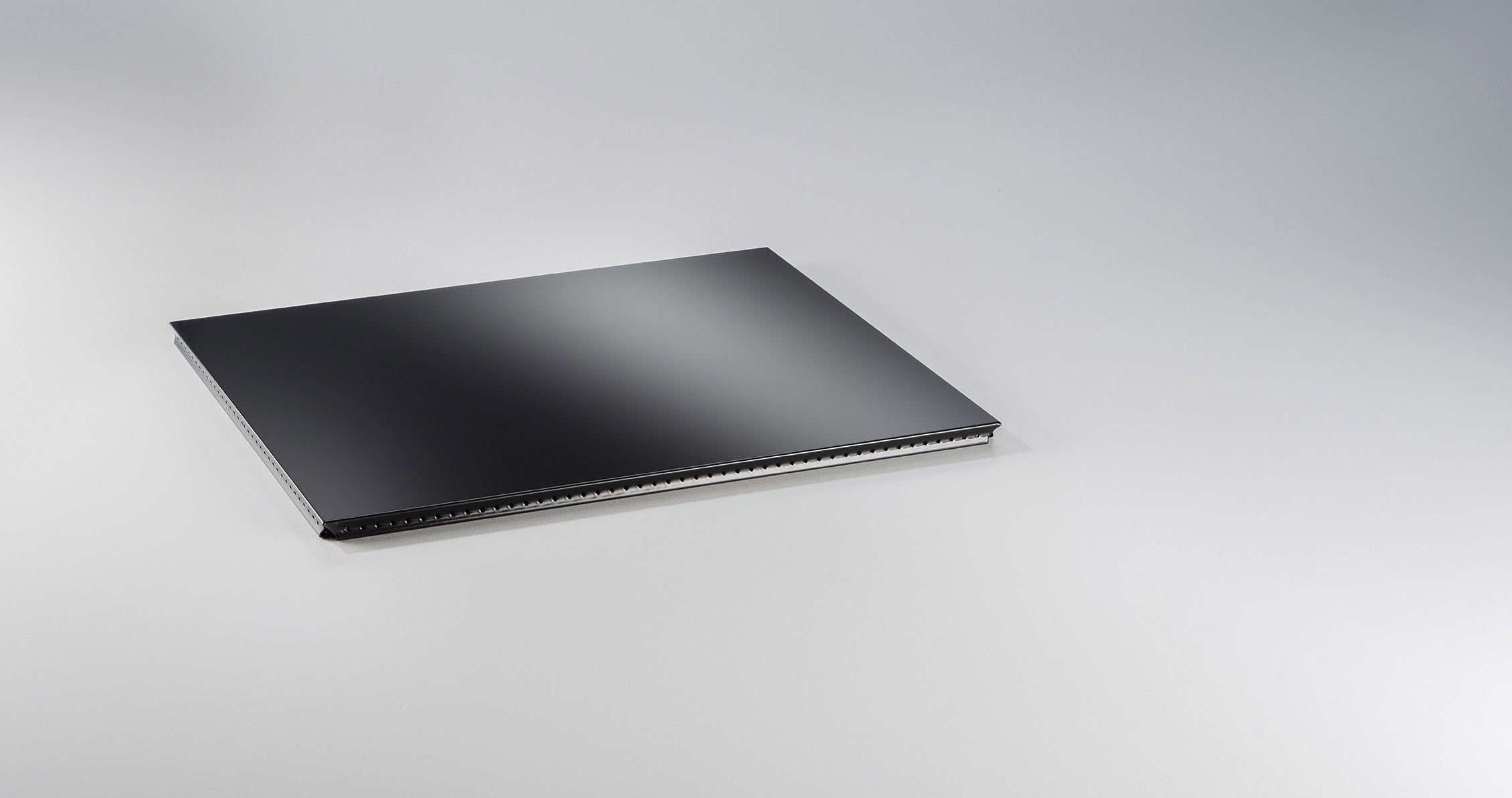 SYSTEM 01 Außentablar RAL 9011 Graphitschwarz