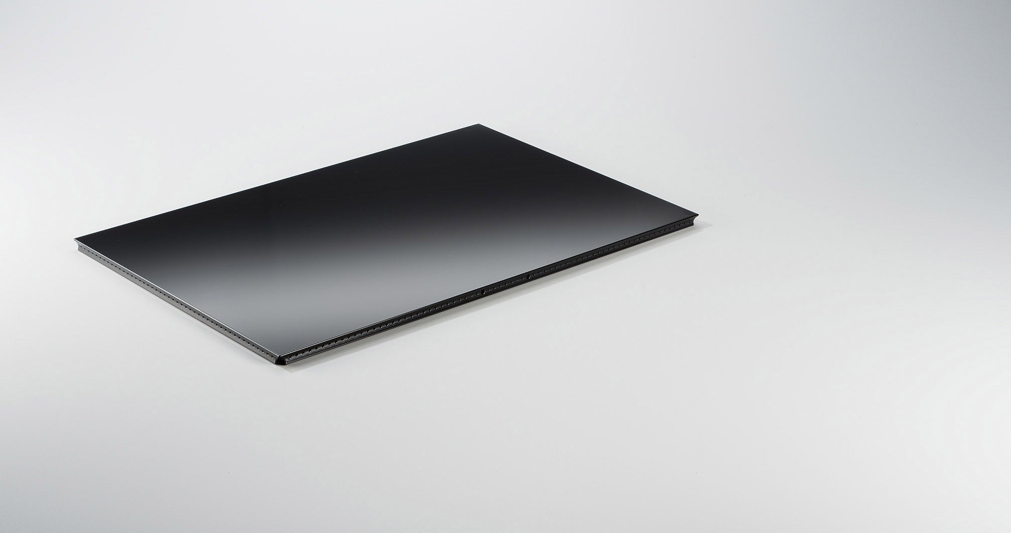 SYSTEM 01 Außentablar RAL 9011 Graphitschwarz