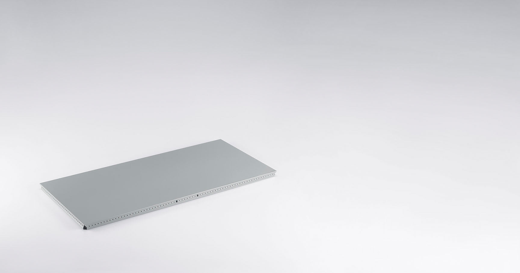 SYSTEM 01 Außentablar RAL 7005 Mittelgrau