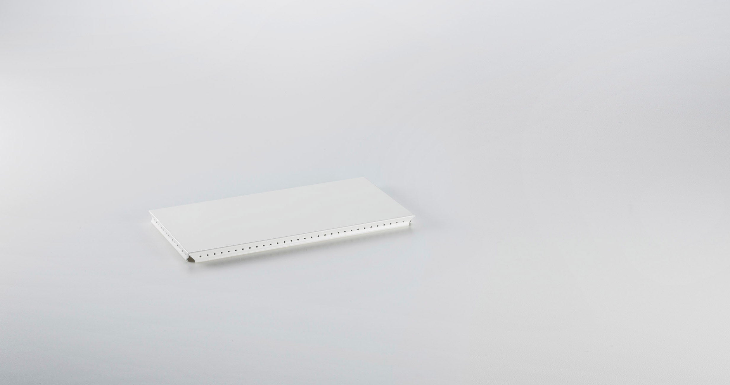 SYSTEM 01 Außentablar RAL 9010 Reinweiß
