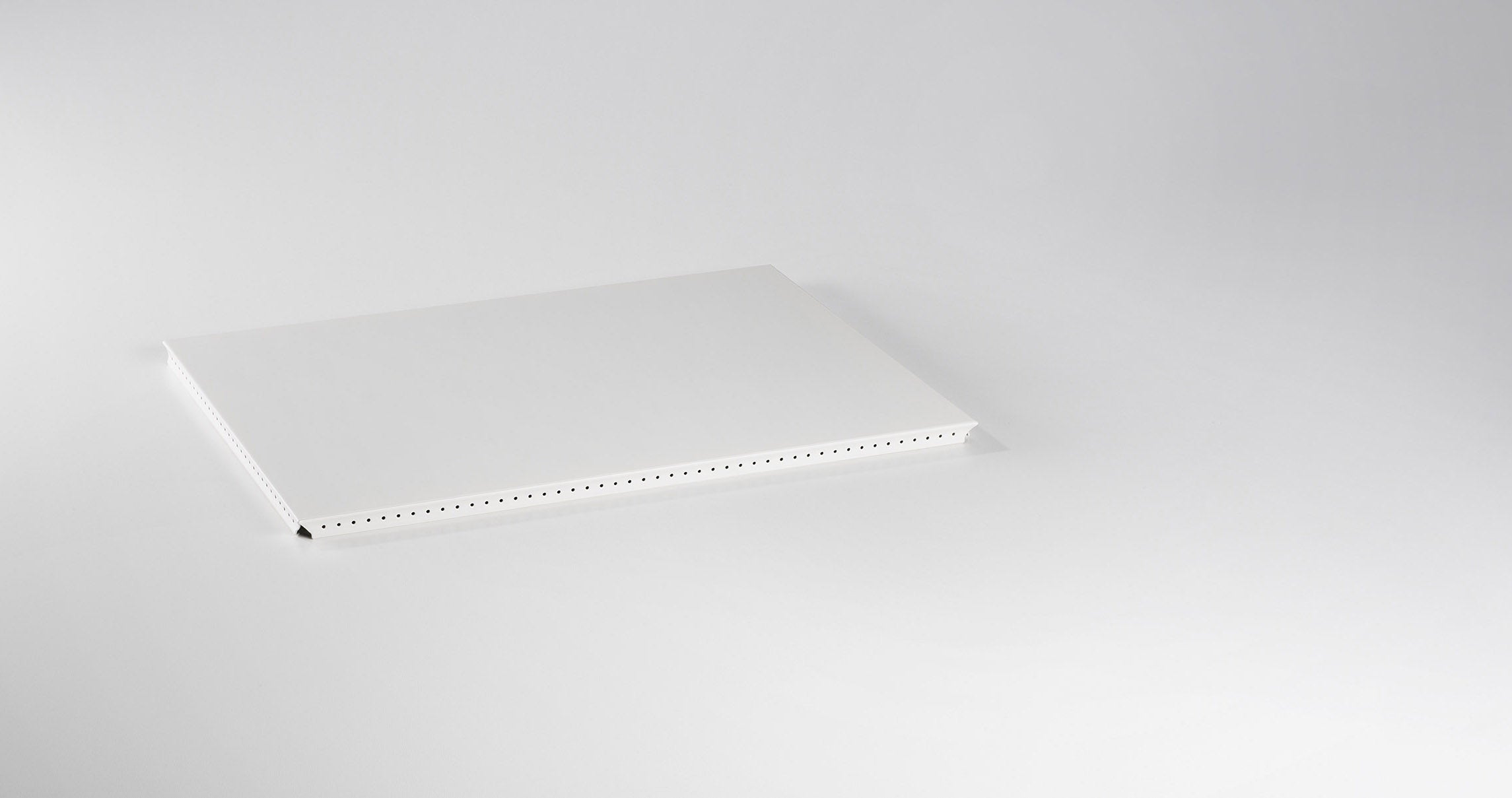 Metallelement Außentablar für USM Haller 500x350 RAL 9010 Reinweiß
