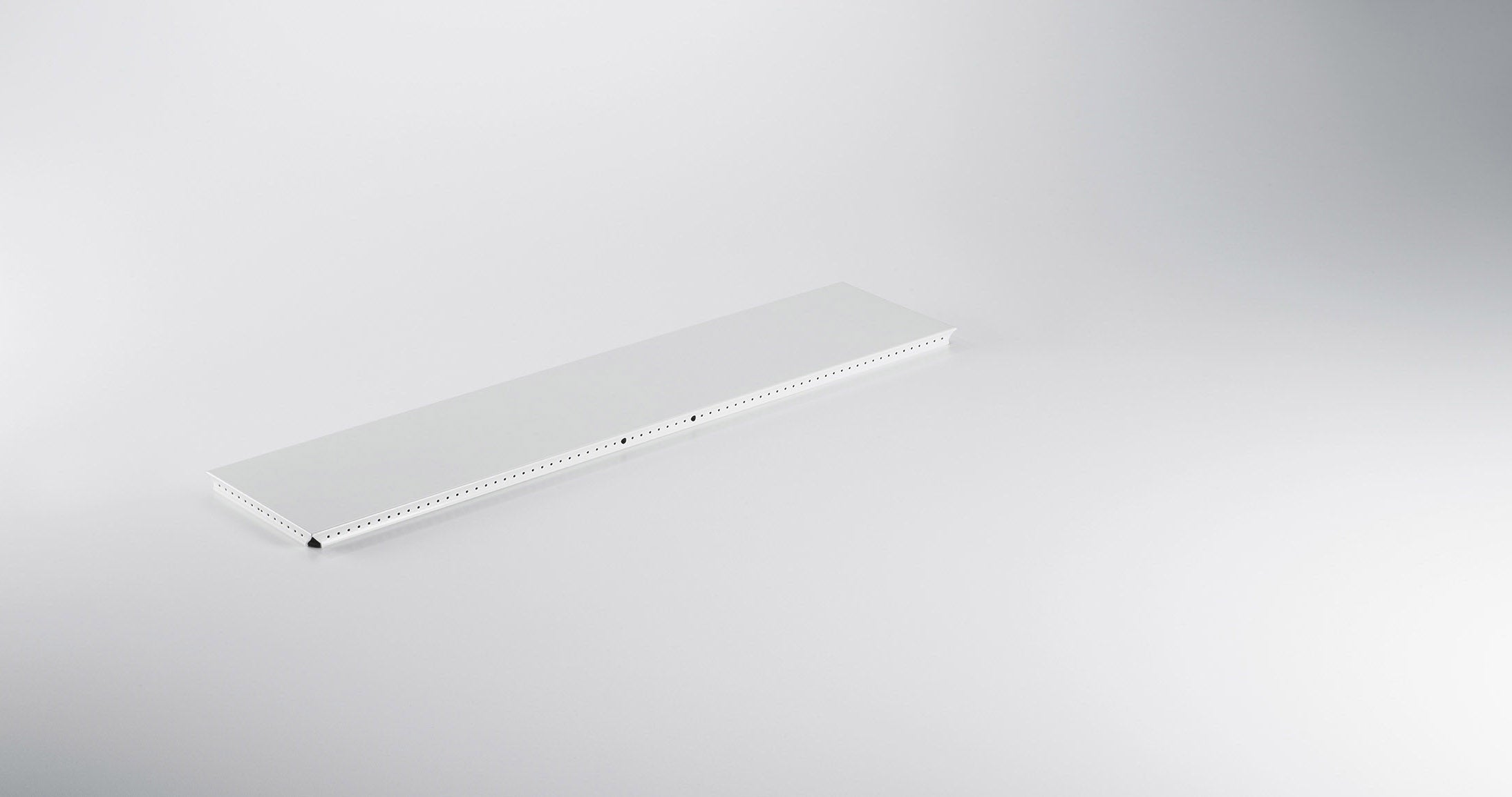 Metallelement Außentablar für USM Haller 750x175 RAL 9010 Reinweiß