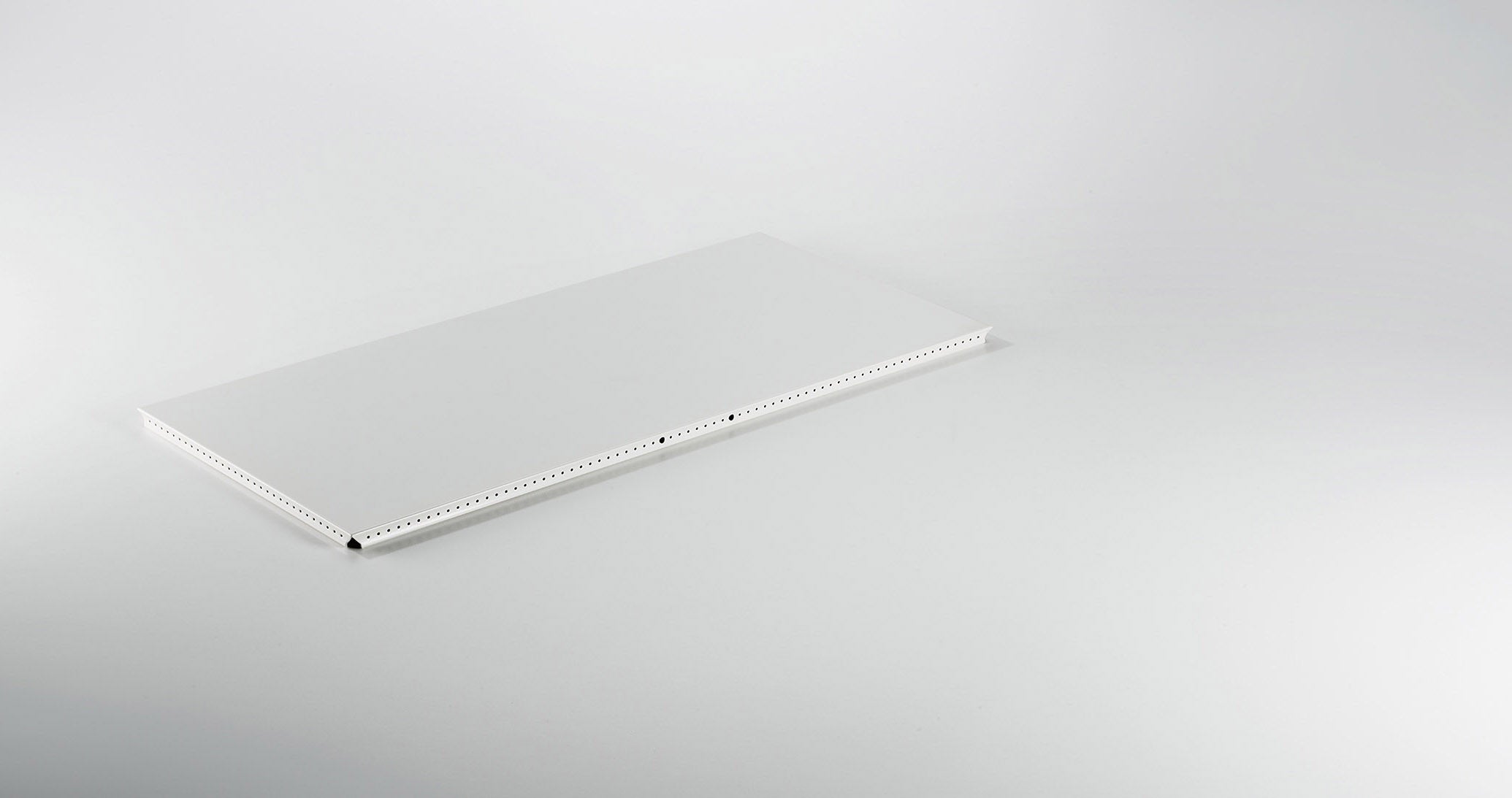 Metallelement Außentablar für USM Haller 750x350 RAL 9010 Reinweiß