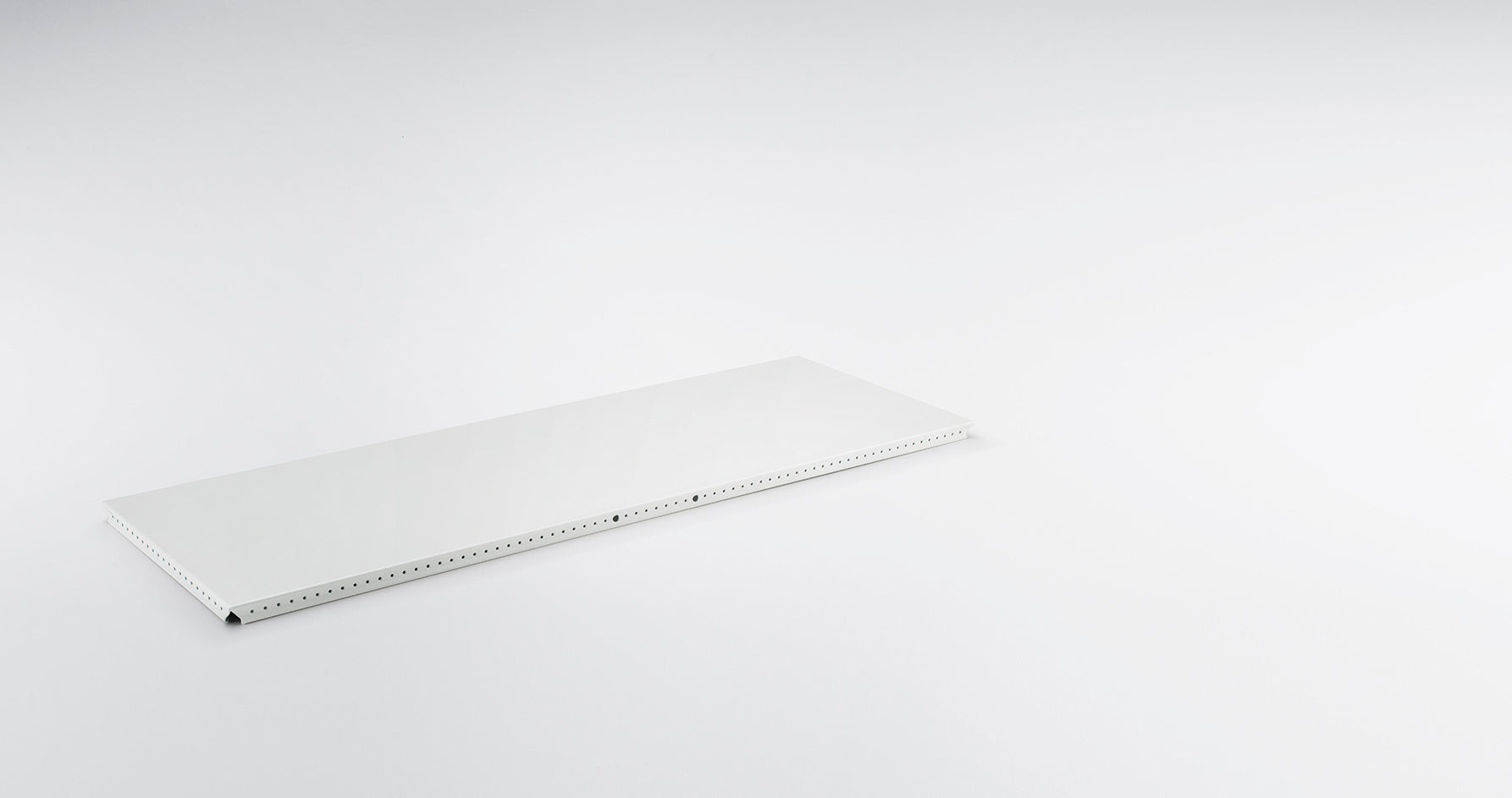 Metallelement Außentablar für USM Haller 750x250 RAL 9010 Reinweiß