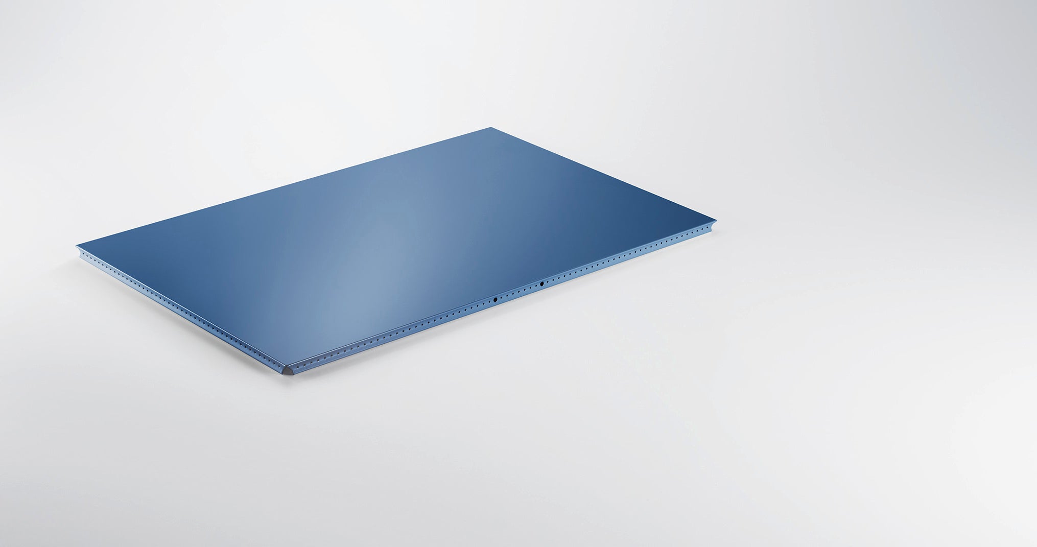 SYSTEM 01 Außentablar RAL 5011 Stahlblau