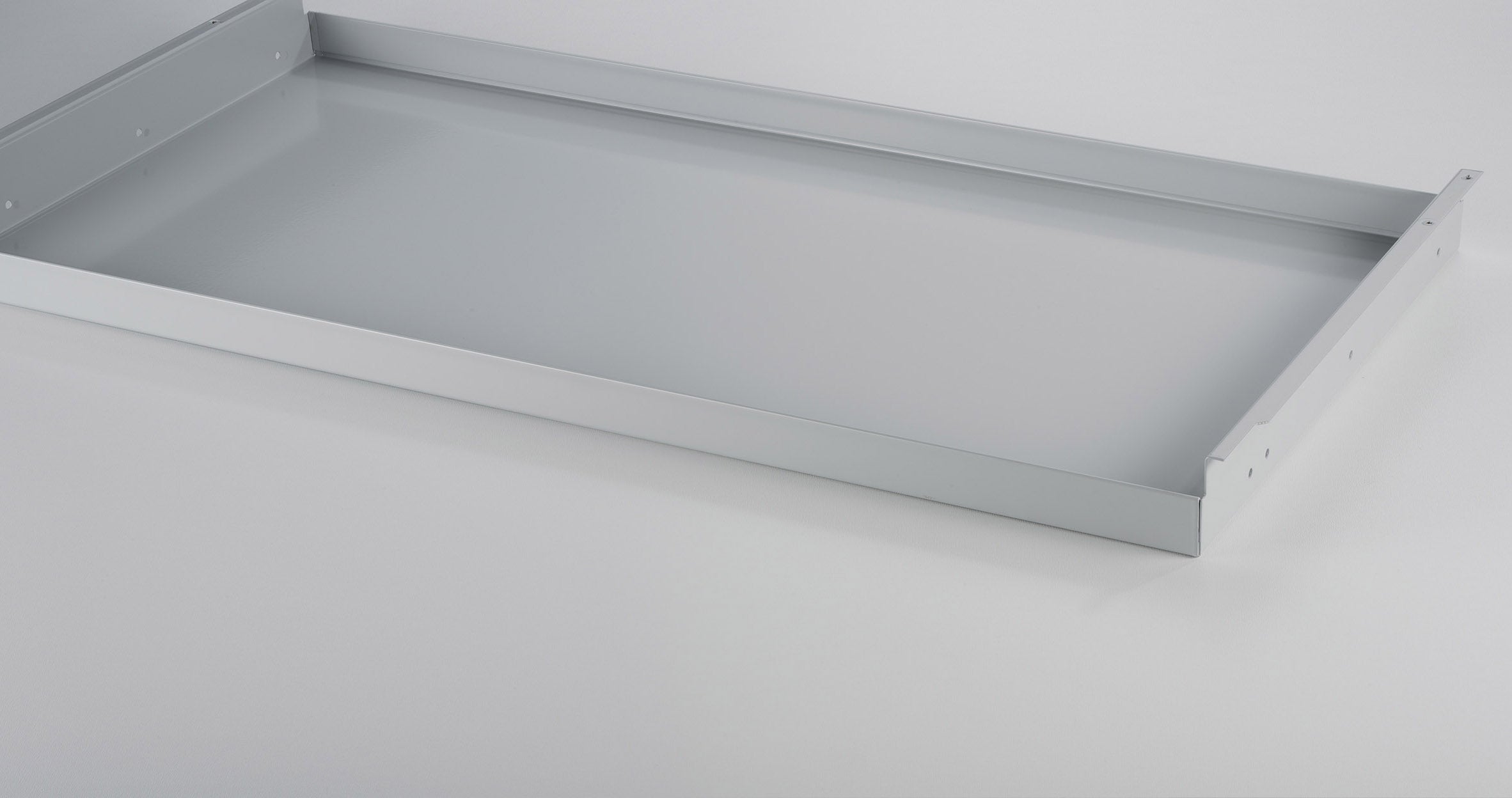 SYSTEM 01 Ausziehtablar RAL 7035 Lichtgrau