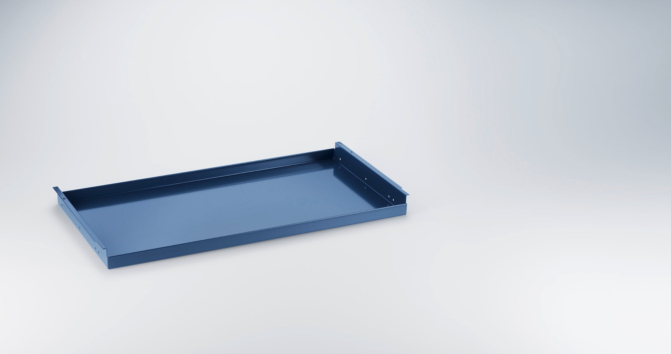 SYSTEM 01 Ausziehtablar RAL 5011 Stahlblau