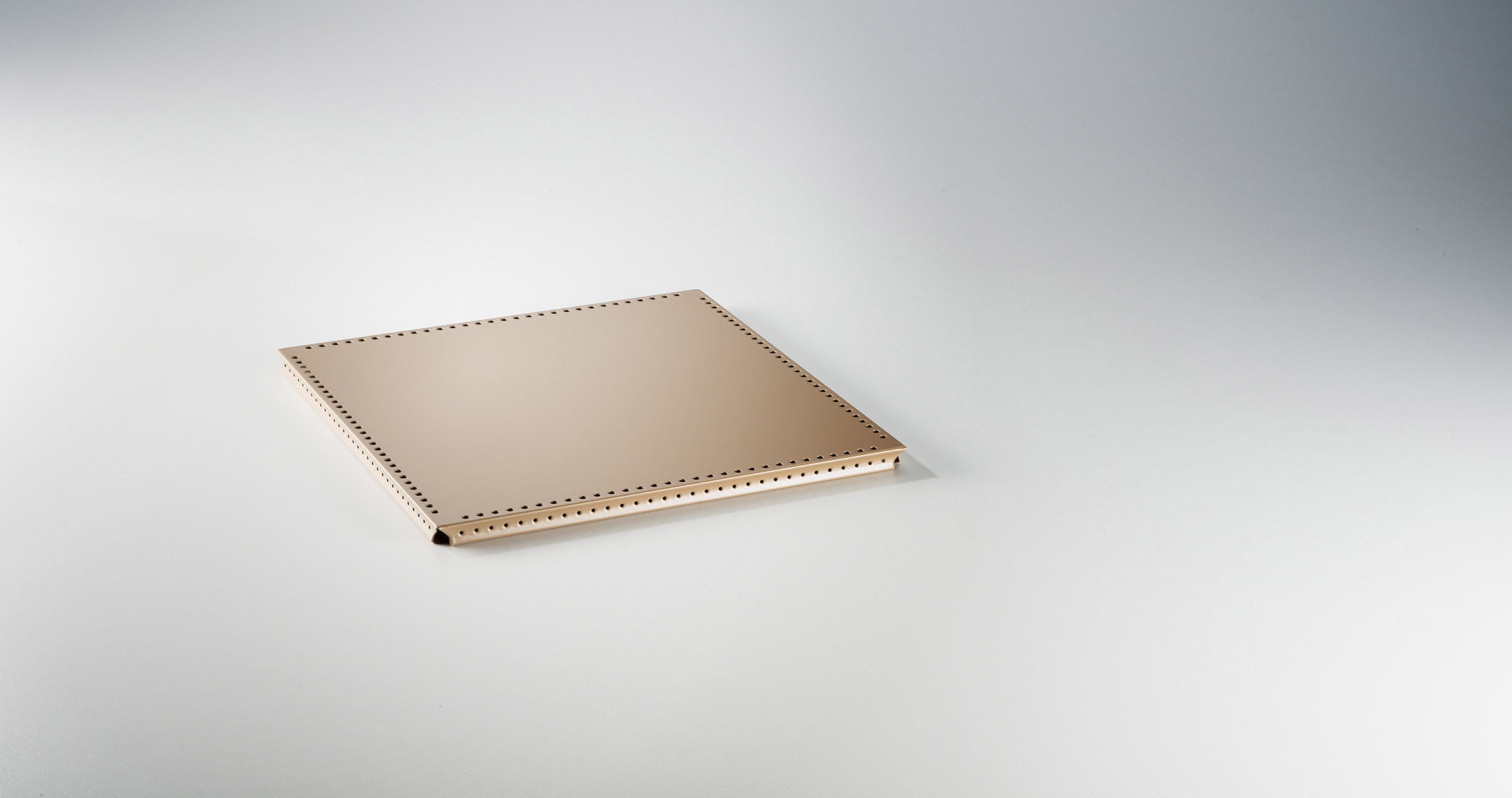 Metallelement Innentablar für USM Haller 350x350 RAL 1019 Beige