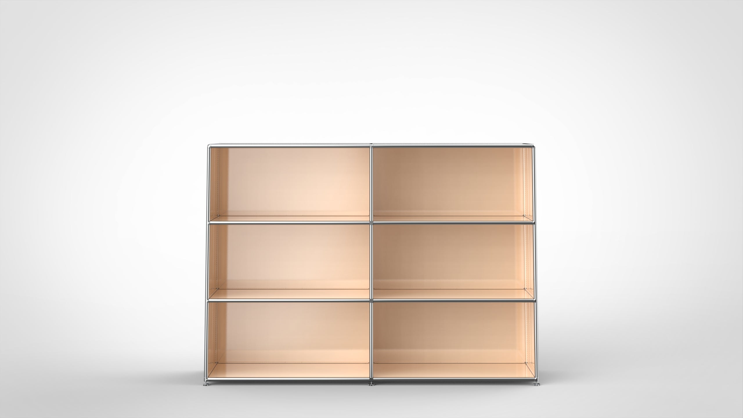 SYSTEM 01 Bücherregal, LINE 2101 Canvas